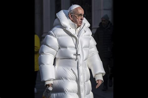 Balenciaga Pope: What an A.I.